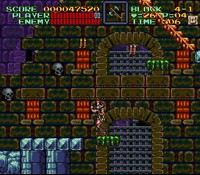 une photo d'Ã©cran de Super Castlevania 4 sur Nintendo Super Nes